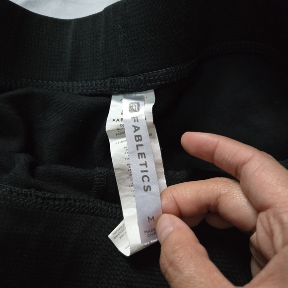 Bundle Of Fabletics Black And Dark Grey Legging Jogger Athletic Pants - Picture 3 of 14